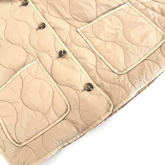 Lauren Ralph Lauren Black Label Onion Quilted Jacket in Natural Medium - Picture 12 of 16